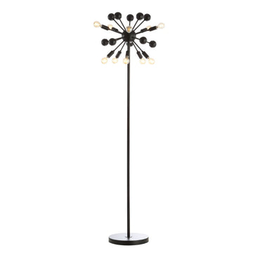 Orbit 63" Modern Sputnik Metal LED Floor Lamp - JONATHAN Y